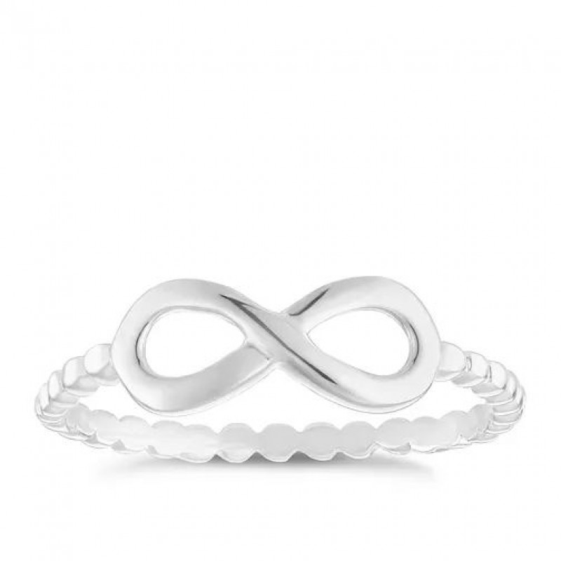 FINEFEY Sterling Silver Infinity Ring